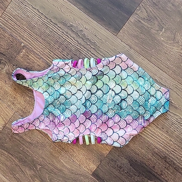 Glitter Mermaid Swimsuit - Picture 2 of 5